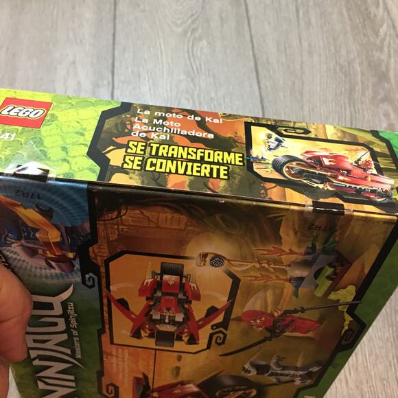 NIB LEGO NINJAGO: Masters Of Spinjitzu Kai's Blade Cycle (9441) Retired 188pcs - Picture 4 of 4